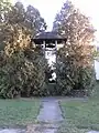 The Holcomb Centennial Bell, erected in 1976