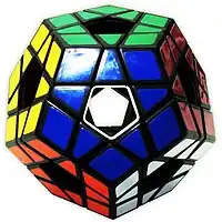 A Holey Megaminx, with black body