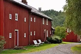 View of the buildings at Holmen GårdCredit: ©Torgrim Landsverk