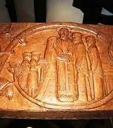 The sacrament of Matrimony on the Woodchurch Rood Screen