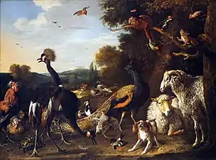 Beast in Front of Noah's Ark (ca. 1680), oil on canvas, Herzog Anton Ulrich Museum