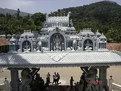 Mahadwara (main door) of Annapoorneshwari Temple in Hornadu