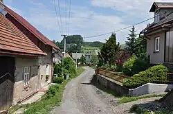 Alley in Horní Čermná