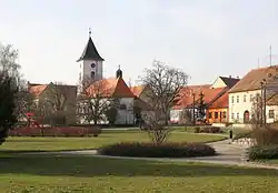 Centre of Horní Kounice