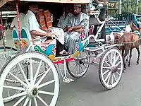 Tanga in Old Dhaka, Bangladesh.