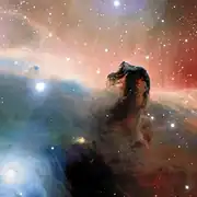 The Horsehead Nebula in natural color