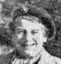 Clare Hoskyns-Abrahall in 1950