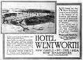 Hotel Wentworth advertisement in a 1915 issue of Scribner's Magazine
