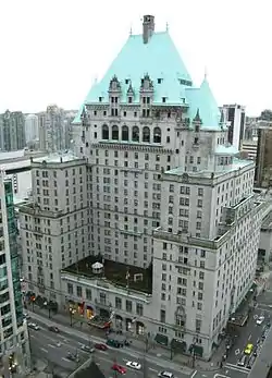 Hotel Vancouver, Vancouver, British Columbia 1939