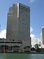 InterContinental at the edge of Biscayne Bay and the Miami River in Downtown Miami