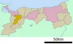 Location of Hōki