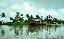 Houseboats on Kerala water-ways