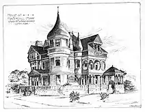 House for Sylvanus P. Gardner, Haverhill, Massachusetts.E. Eldon Deane, delineator.