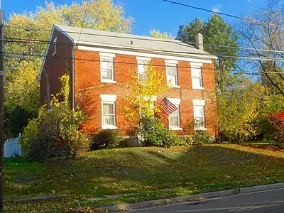 A house near the soccer field