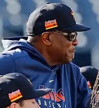 Dusty Baker, the current manager; led the Astros to the 2021 and 2022 AL pennants - their first consecutive trips to the World Series in team history; he won the 2022 World Series with the team, their second title in five years.