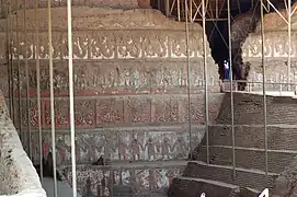 Huaca de la LunaMochica religiosa Capital, wall Adorned with painted wall reliefs