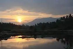 Huai Yang, Thap Sakae, view toward the Myanmar border