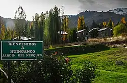 Entrance to Huinganco