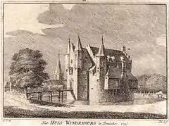 Copperplate engraving of Windenburg