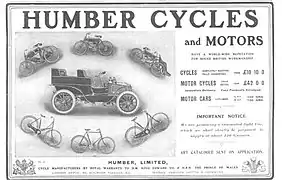 Cycle manufacturers to the King, 1903