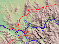 Route of Hume & Hovell expedition 12 to 21 November 1824
