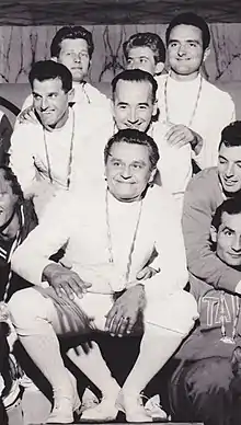 1960 olympic Sabre, men's team