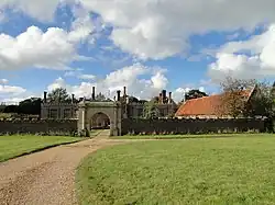 Hunstanton Hall Moat, Bridge and Garden and Forecourt Walls