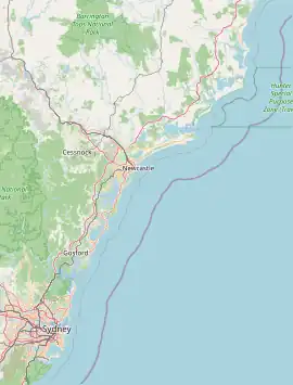 Cooranbong is located in the Hunter-Central Coast Region