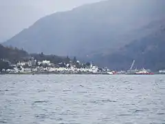 Hunters Quay viewed from Cloch Point.