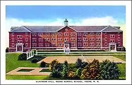 Huntress Hall, Keene State College, Keene, New Hampshire, 1925–26.