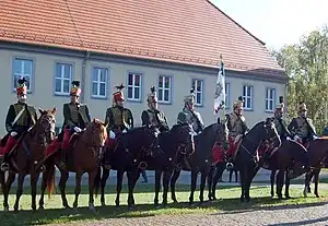 Hungarian Hussars in Elsterwerda