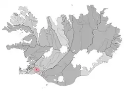 Location of Hveragerðisbær