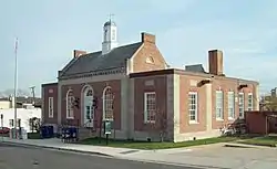 Colonial Revival post office in Hyattsville, Maryland