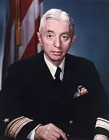 Hyman G. Rickover, admiral of the United States Navy, "Father of the Nuclear Navy"