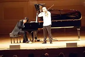 Performing together in 2012, Carnegie Hall