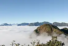 Image of the Hoàng Liên Sơn mountain range