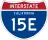 Interstate 15E marker