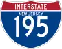 Interstate 195 marker