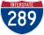 Interstate 289 marker