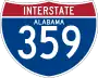 Interstate 359 marker
