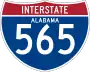 Interstate 565 marker