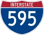 Interstate 595 marker