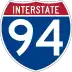 Interstate 94 marker