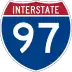 Interstate 97 marker