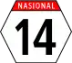 Nasional 14 shield}}
