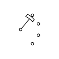 Rotary switch, 1P4T,make-before-break, shorting style