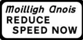 P 040Reduce Speed Now