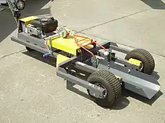 Towbarless tractor for smaller aircraft