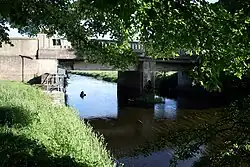 R419 crossing the Figile River in Bracknagh