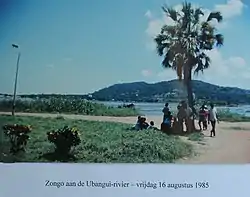 Zongo on the Ubangi river (August 1985)